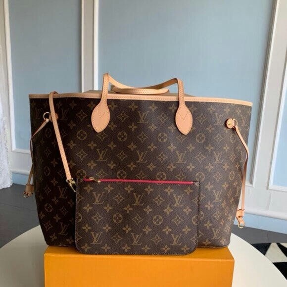 Louis Vuitton Classic Brown Monogram Tote - Picture 1 of 6